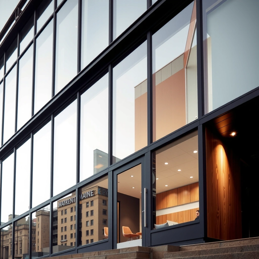 MarketingVision Global office building in London with modern architectural design